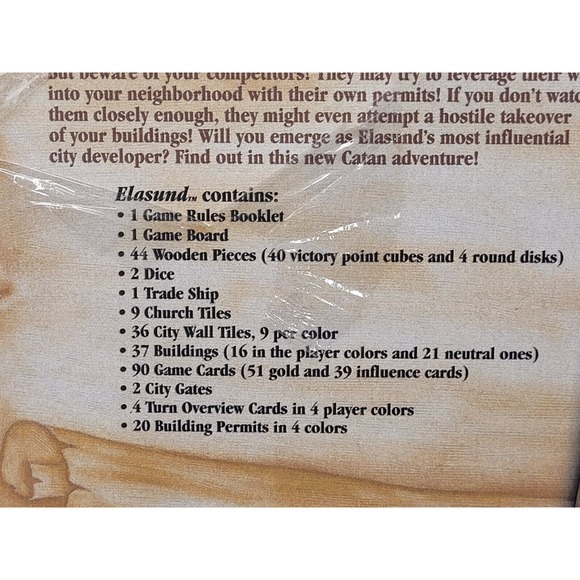 Catan Adventures Elasund The First City Mayfair Complete Game - Picture 8 of 15